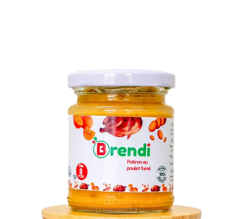 Potiron au poulet fumé